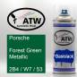 Preview: Porsche, Forest Green Metallic, 2B4 / W7 / 53: 400ml Sprühdose, von ATW Autoteile West.